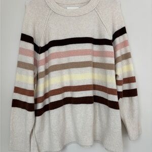Aerie Multicolor Striped Sweater